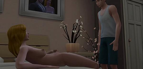  Sims 4 - Common days in family | My horny and frustrated aunt